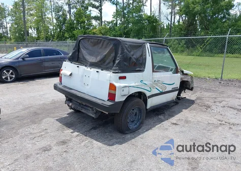 1989 Suzuki Sidekick Jx/Jlx из США, поврежденный, VIN JS4TA01C4K4121335